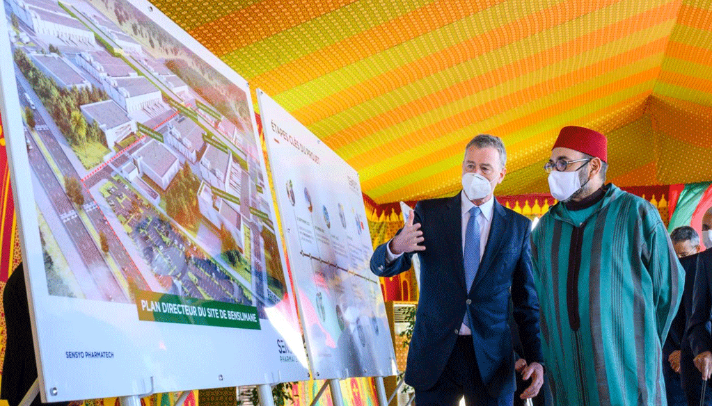 Lancement des travaux de réalisation de l’usine de fabrication de vaccins anti Covid-19 Lancement des travaux de réalisation de l'usine de fabrication de vaccins anti Covid-19