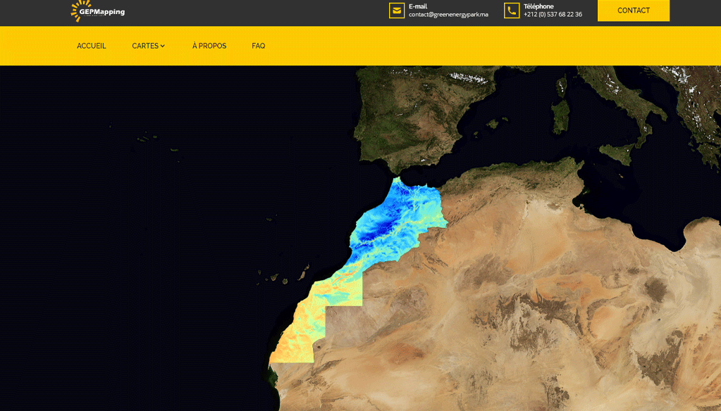 L’IRESEN lance GEPMapping pour la cartographie des ressources renouvelables L’IRESEN lance GEPMapping pour la cartographie des ressources renouvelables