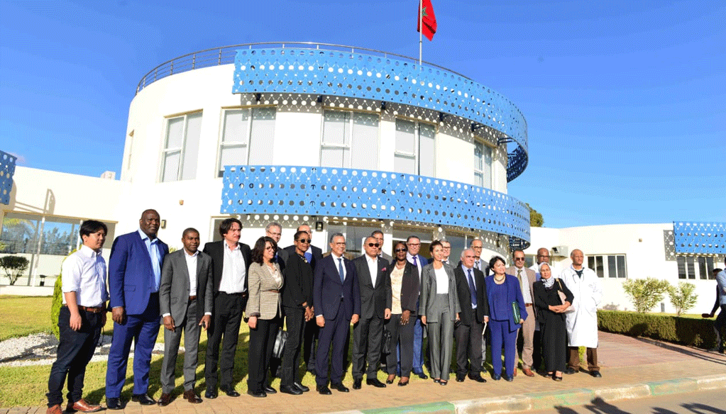 L’ONEE met à jour la BAD sur les grandes priorités stratégiques La délégation de la BAD effectue une visite de la station de traitement de Oum Azza, le 28 septembre 2022 à Rabat