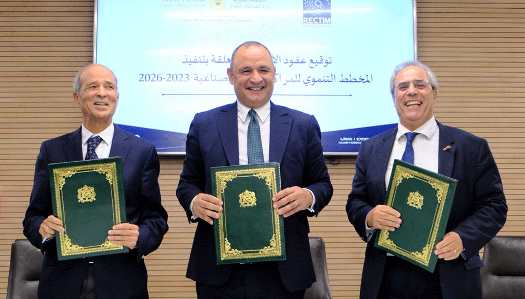 9 contrats-objectifs et un investissement de 300 MDH pour étoffer le tissu industriel 9 contrats-objectifs et un investissement de 300 MDH pour étoffer le tissu industriel