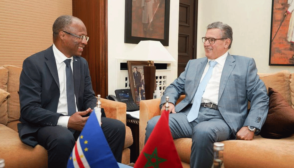 Le 1e ministre de la République de Cabo Verde reçu par Aziz Akhannouch Le 1e ministre de la République de Cabo Verde reçu par Aziz Akhannouch