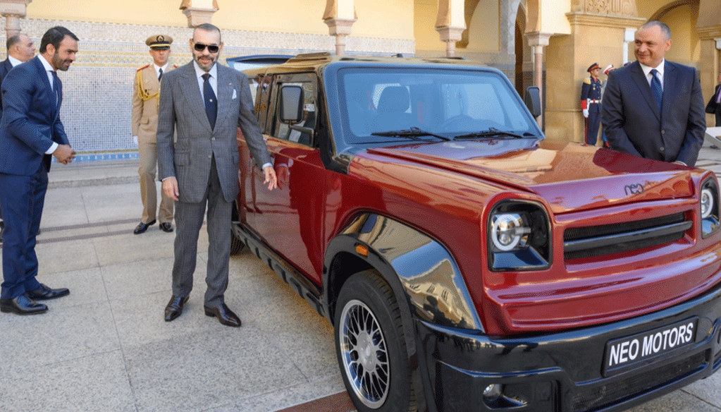 Neo Motors présente au roi Mohammed VI, la première voiture grand public 100% marocaine Neo Motors présente au roi Mohammed VI, la première voiture grand public 100% marocaine